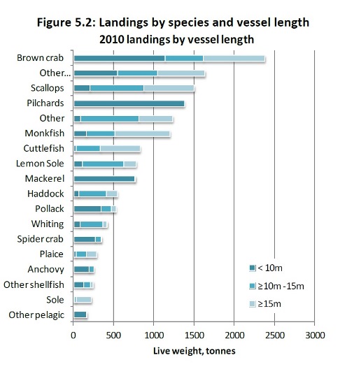 Landings by Species to Cornish Ports